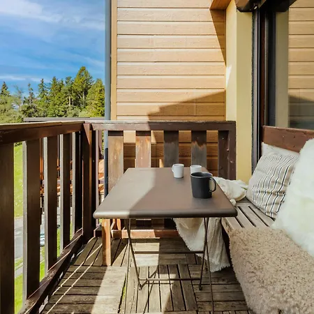 Appartement Le Balcon Cerdan à Font-Romeu-Odeillo-Via Extérieur photo